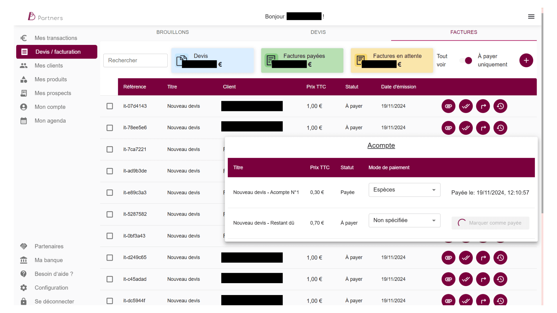 Bpartners / Birdia Web