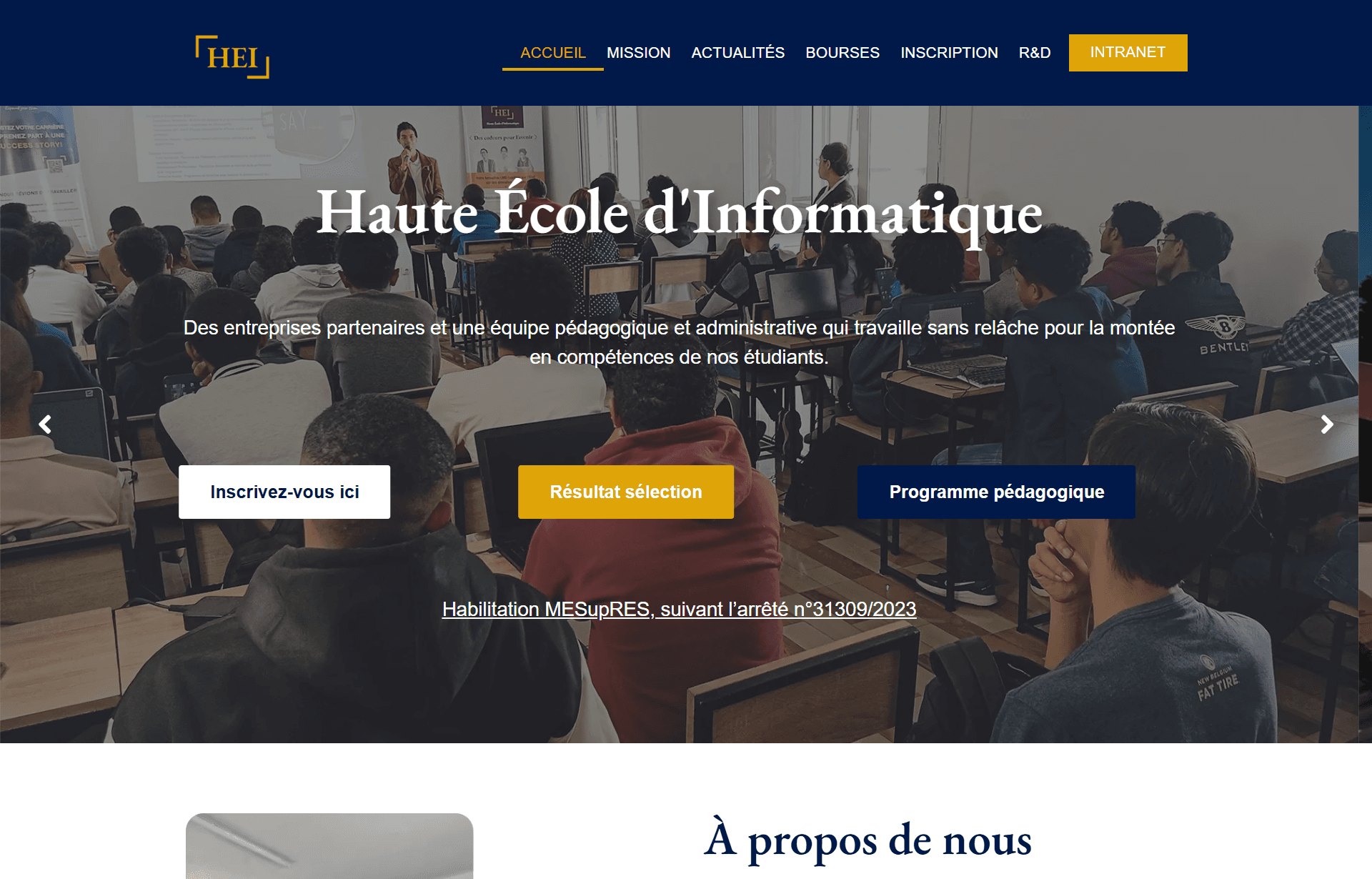 HEI - Haute École d'Informatique